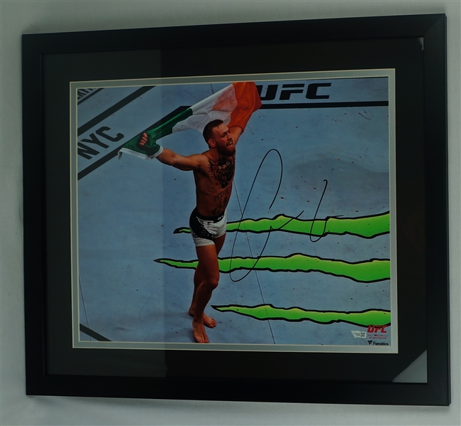 Conor McGregor Autographed & Framed 16x20 Photo