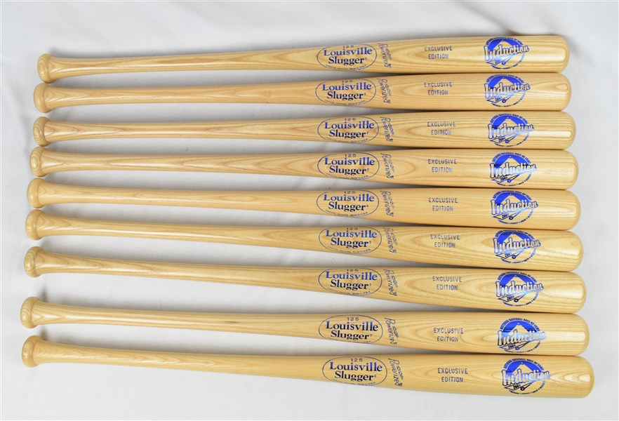 Kirby Puckett 2001 Hall of Fame Lot of 9 Exclusive Edition Bats w/Puckett Family Provenance
