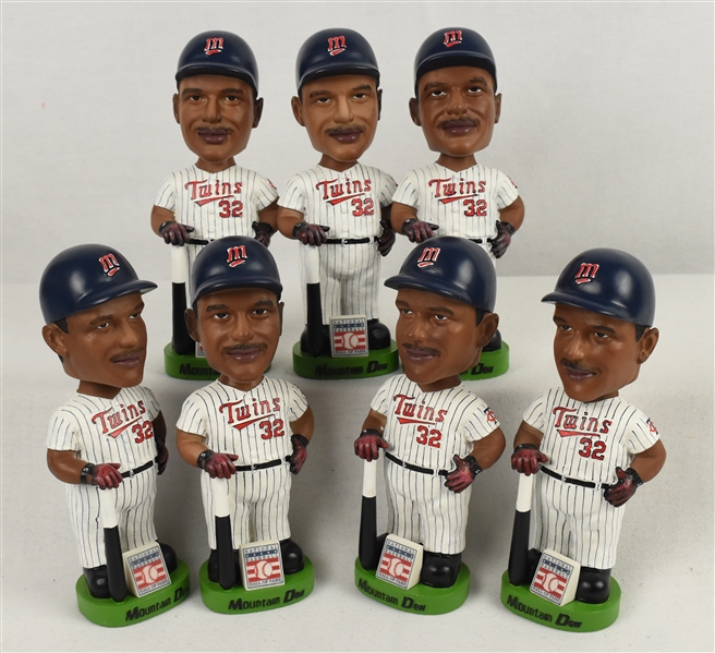 Dave Winfield Lot of 7 Unsigned Bobbleheads w/Puckett Family Provenance