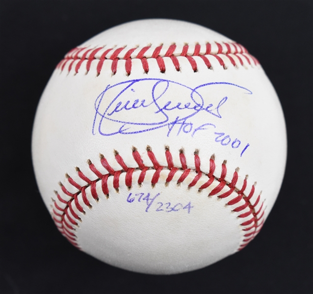 Kirby Puckett Autographed & Inscribed HOF 2001 Limited Edition #674/2,304 Baseball w/Puckett Collection LOA