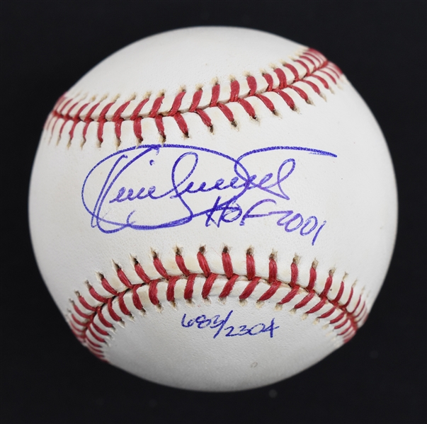 Kirby Puckett Autographed & Inscribed HOF 2001 Limited Edition #683/2,304 Baseball w/Puckett Collection LOA
