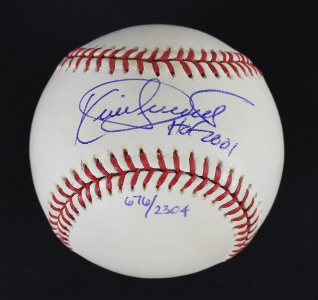 Kirby Puckett Autographed & Inscribed HOF 2001 Limited Edition #676/2,304 Baseball w/Puckett Collection LOA