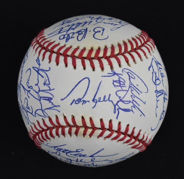 Minnesota Twins 1993 Team Signed Baseball w/32 Signatures
