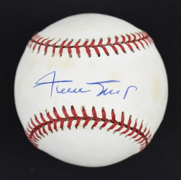 Willie Mays Autographed Baseball 