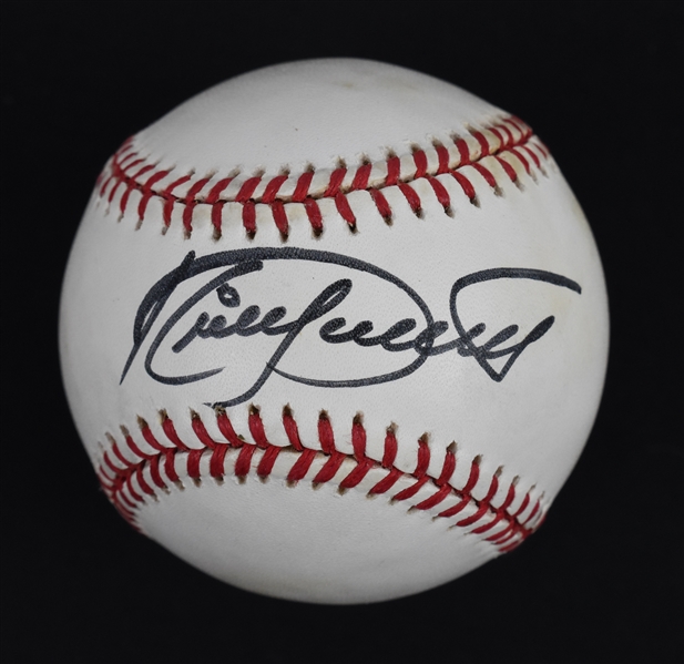 Kirby Puckett Autographed OAL Baseball