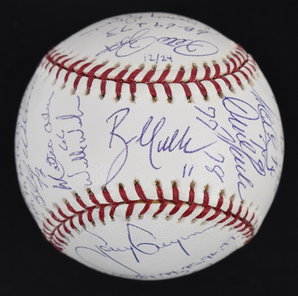 Batting Champion Autographed Baseball w/22 Signatures Including Puckett & Gwynn