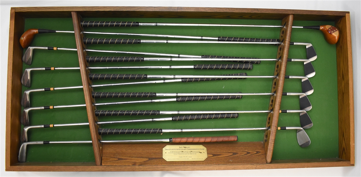 Jack Nicklaus Limited Edition Gold Club Set