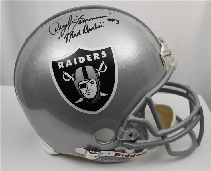 Darryl Lamonica Oakland Raiders Autographed Full Size Authentic Helmet