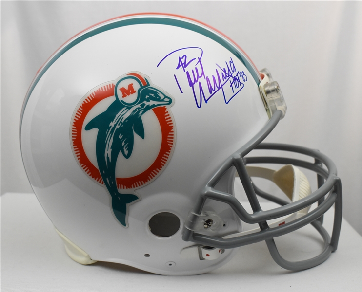 Paul Warfield Miami Dolphins Autographed Full Size Authentic Helmet