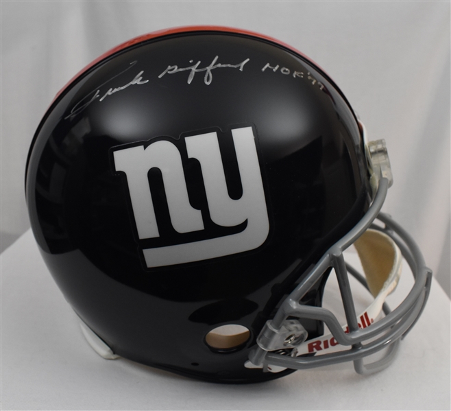 Frank Gifford New York Giants Autographed Full Size Authentic Helmet