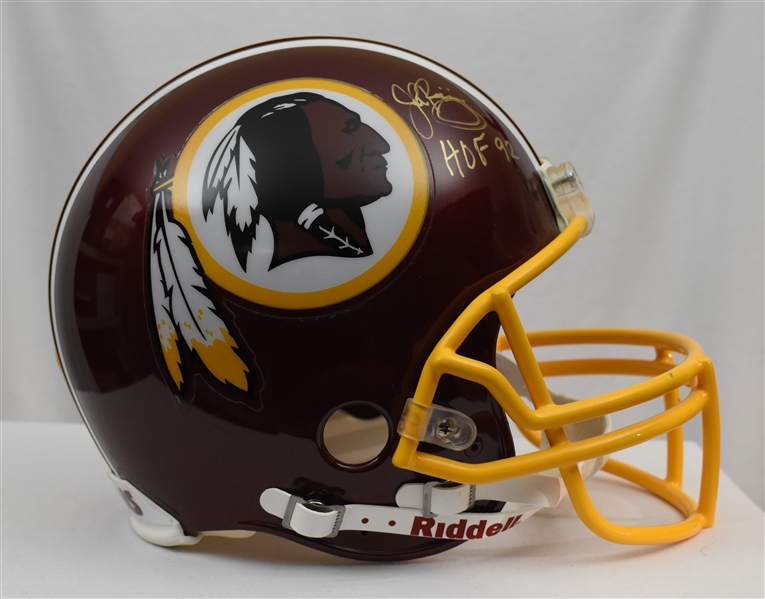John Riggins Washington Redskins Autographed Full Size Authentic Helmet