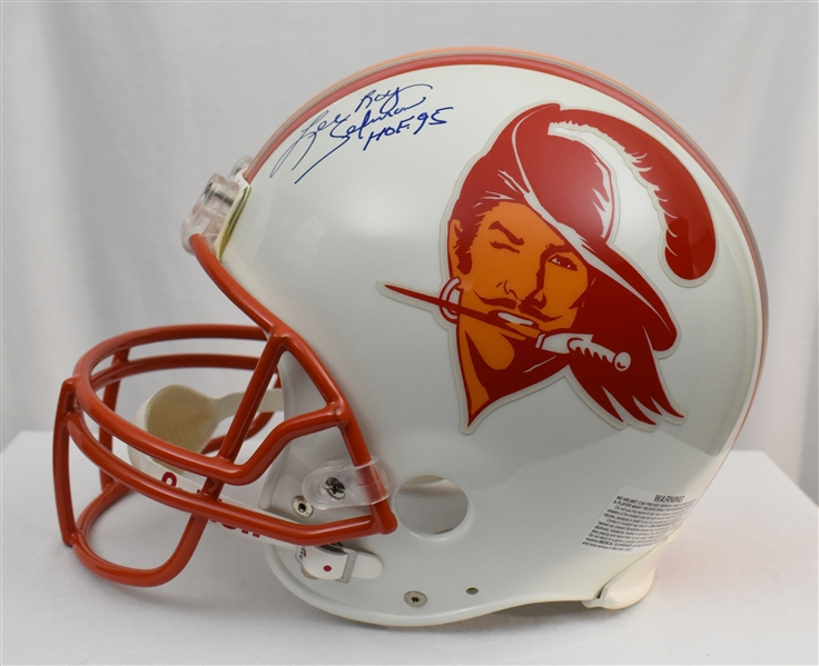 Lee Roy Selmon Tampa Bay Buccaneers Autographed Full Size Authentic Helmet