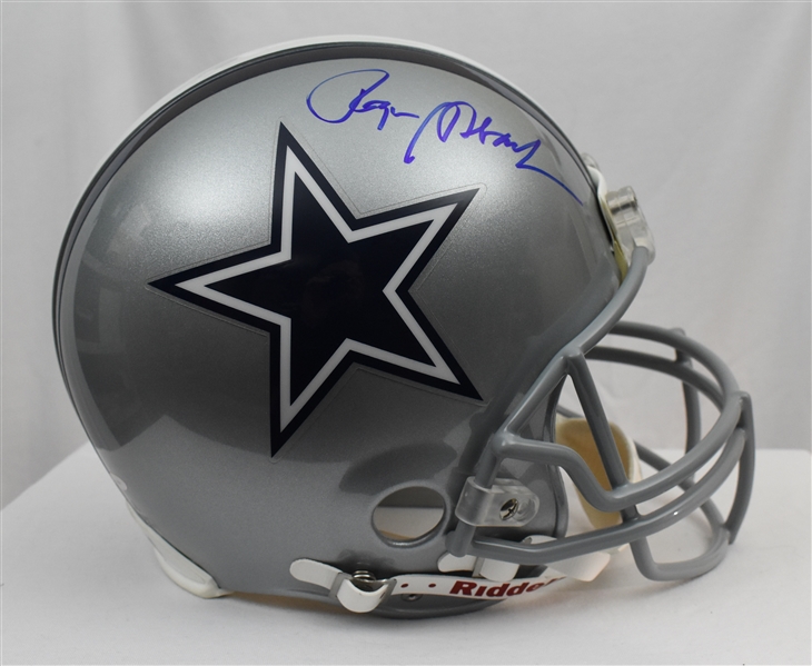 Roger Staubach Dallas Cowboys Autographed Full Size Authentic Helmet