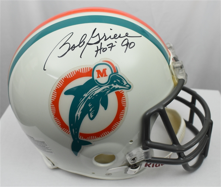 Bob Griese Miami Dolphins Autographed Full Size Authentic Helmet