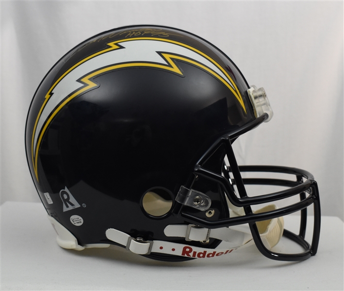 Kellen Winslow San Diego Chargers Autographed Full Size Authentic Helmet