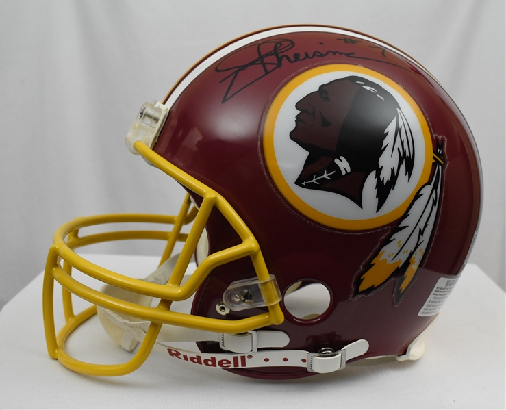 Joe Theismann Washington Redskins Autographed Full Size Authentic Helmet