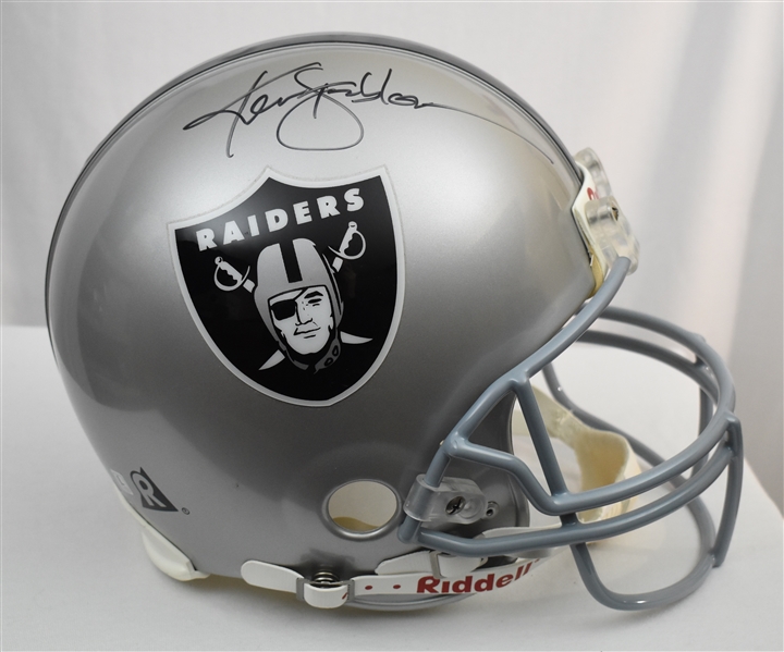 Ken Stabler Oakland Raiders Autographed Full Size Authentic Helmet