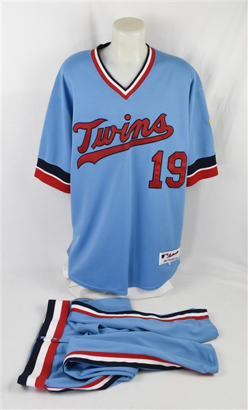 Grant Balfour 2003 Minnesota Twins 1975 Style Turn Back The Clock Game Used Uniform