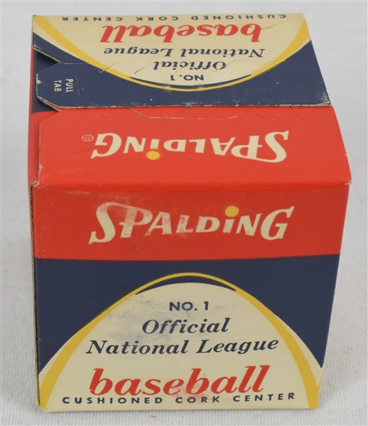 Vintage Spalding Official National League Baseball Sealed in Original Box