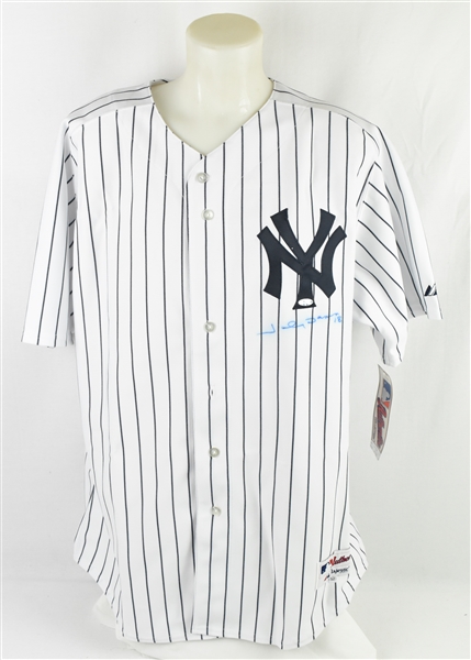 Johnny Damon Autographed New York Yankees Jersey 