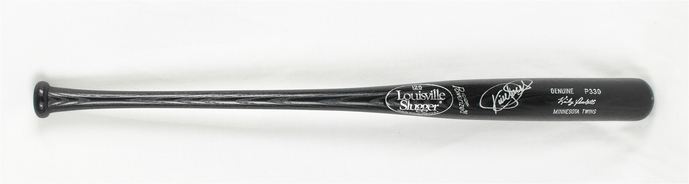 Kirby Puckett Autographed P339 Louisville Slugger Bat