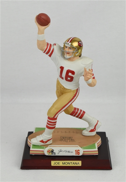 Joe Montana Limited Edition Figurine #16/99 Artist Proof 