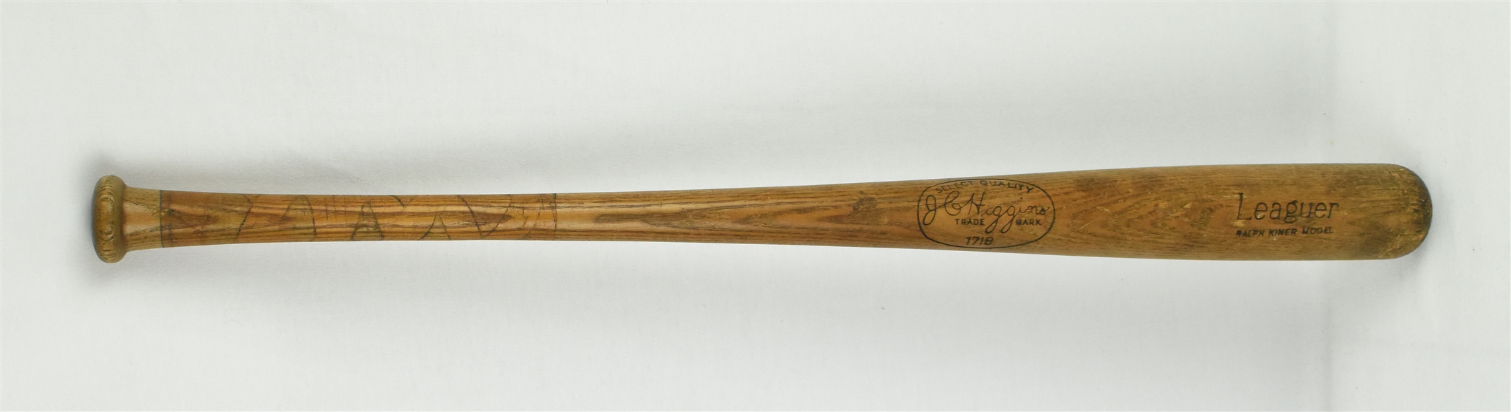 Ralph Kiner Vintage JC Higgins Baseball Bat
