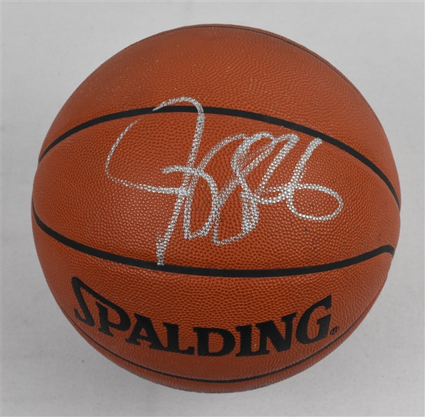 Jerry Stackhouse Autographed Basketball 