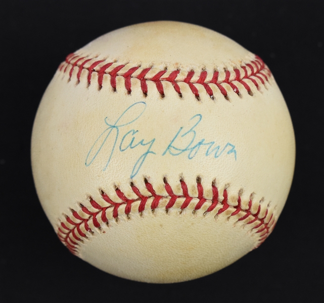 Larry Bowa Autographed Baseball