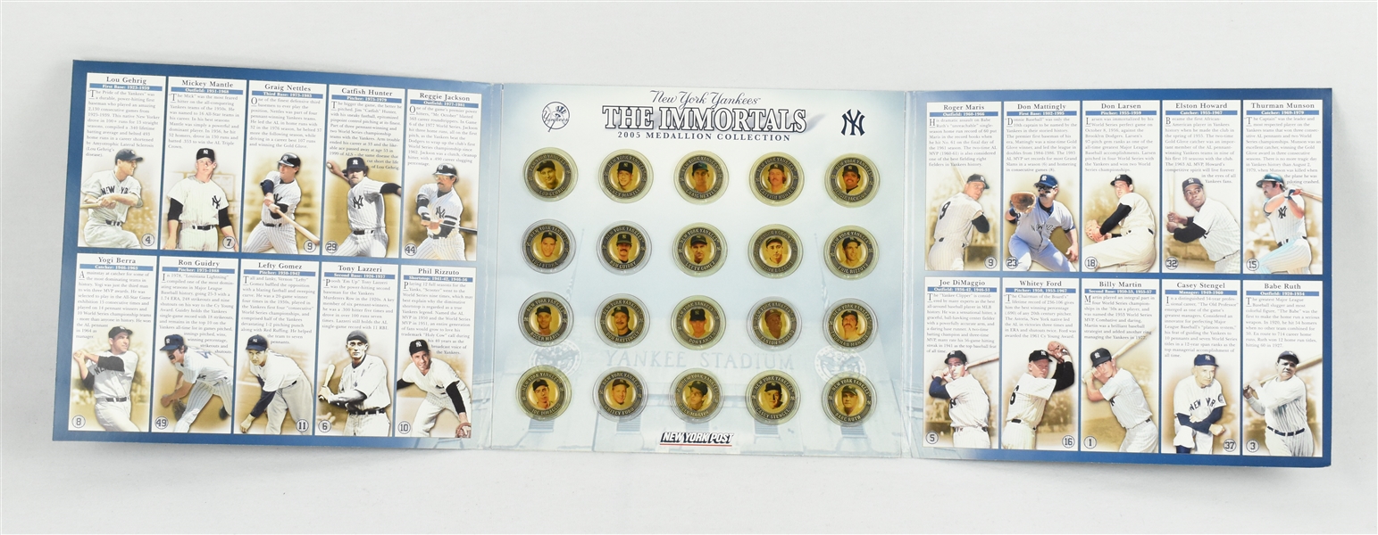 New York Yankees Immortals Coin Collection