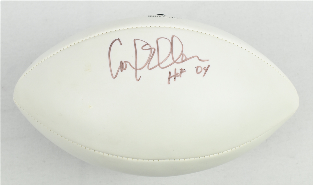 Carl Eller Autographed Football