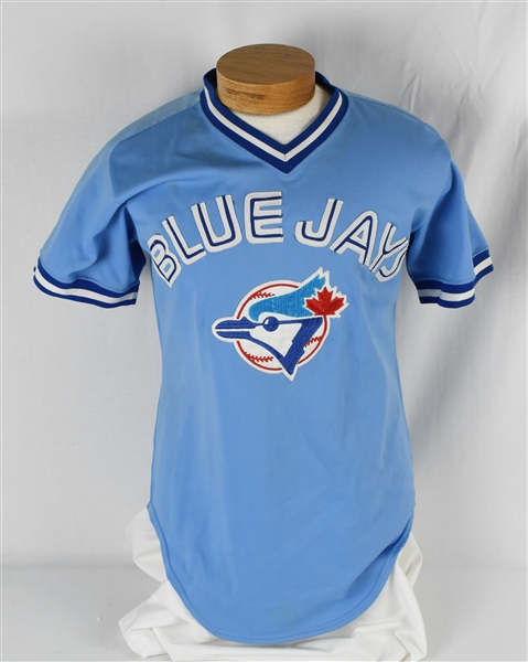Tony Fernandez 1984 Toronto Blue Jays Game Used Rookie Jersey