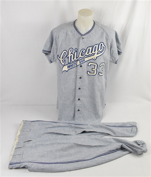 Hugh Mulcahy/Don Gutteridge 1970 Chicago White Sox Game Used Flannel Uniform