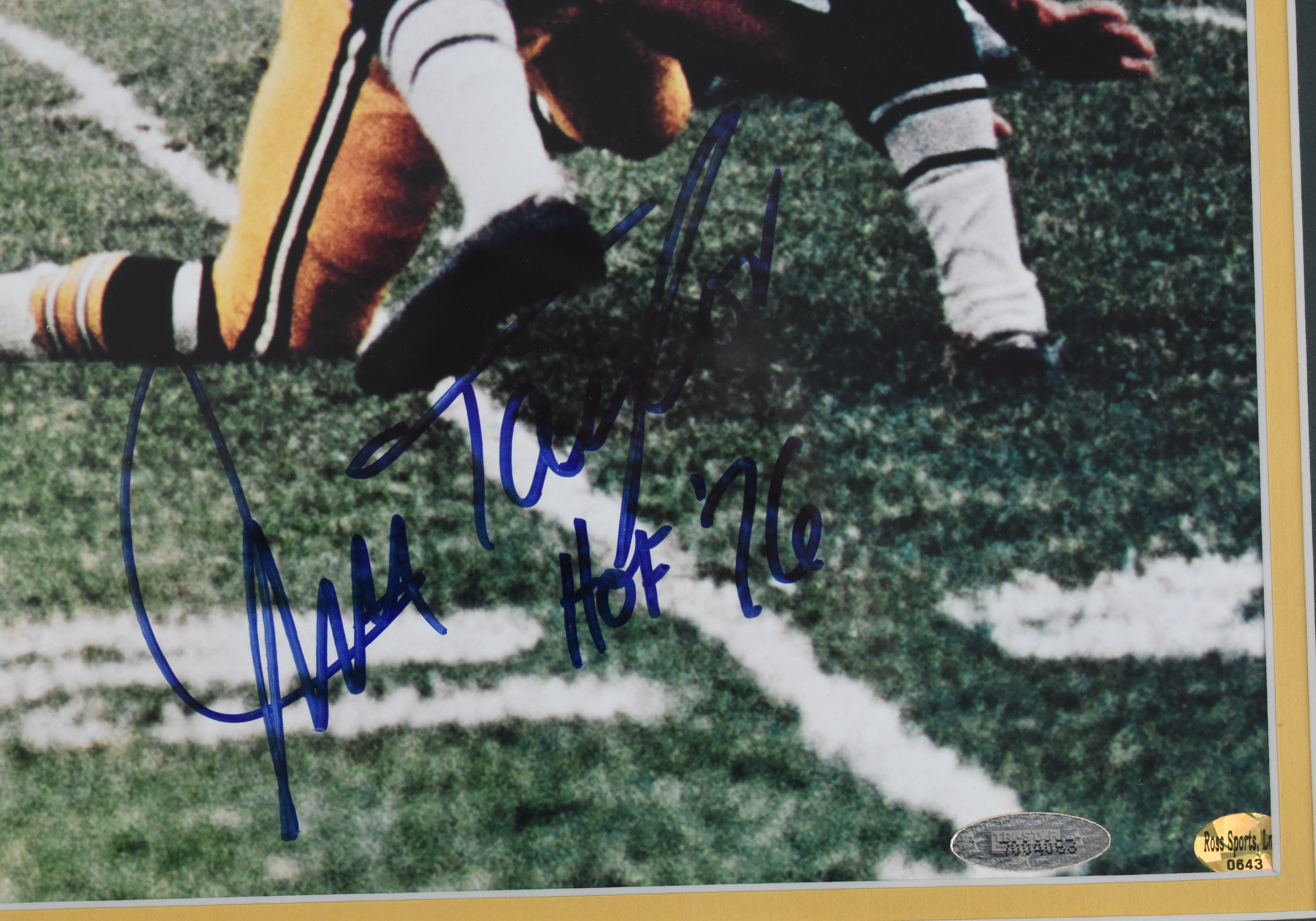 Fuzzy Thurston autographed signed 8x10 photo Green Bay Packers PSA