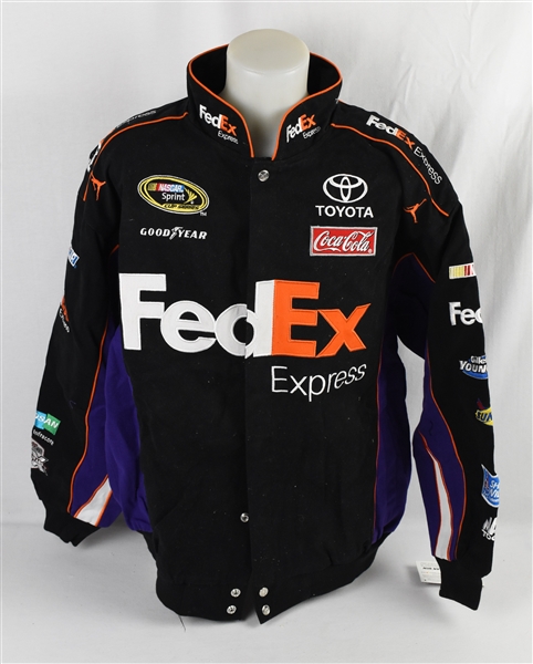 Denny Hamlin NASCAR Racing Jacket - Jumpman Branding Edition