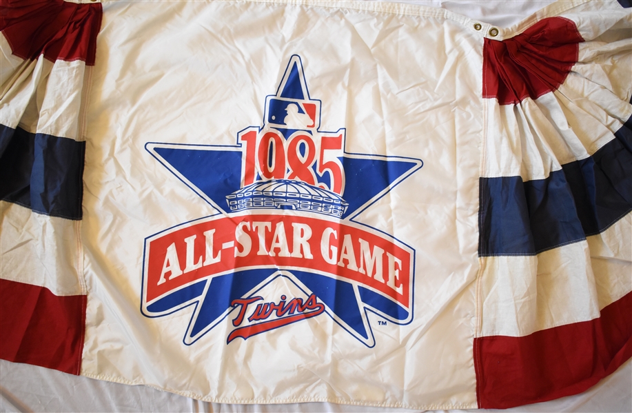 Minnesota Twins 1985 All-Star Game Bunting Banner