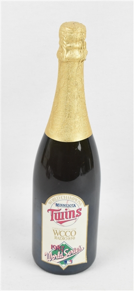 Minnesota Twins 1987 World Championship Champagne Bottle *Unopened*