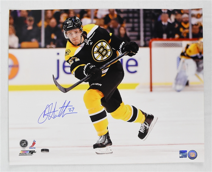 Dougie Hamilton Autographed 16x20 Boston Bruins 1st NHL Goal Photograph