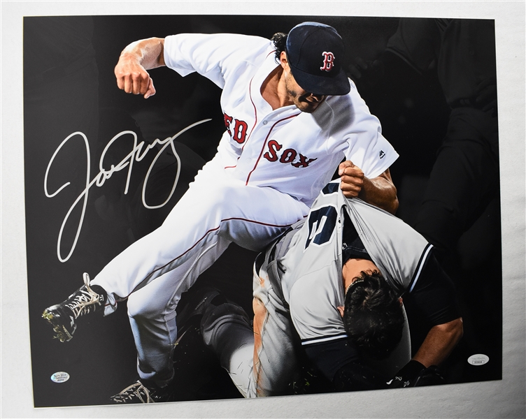 Joe Kelly Boston Red Sox “Fight Club" Autographed 16x20 Photo 