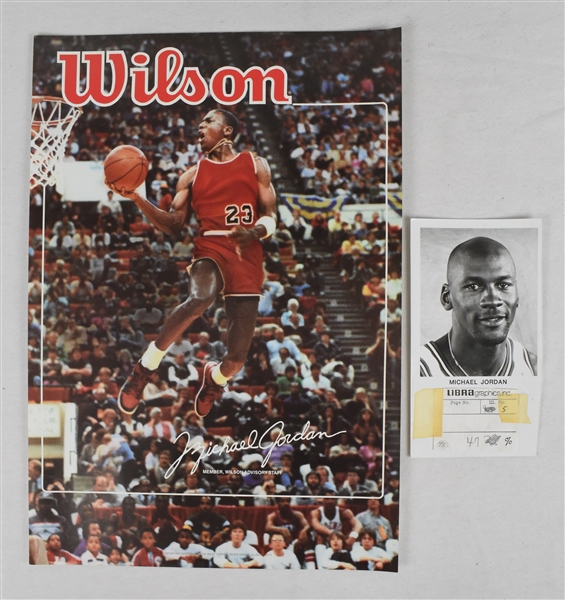 Michael Jordan Wilson & Libra Advertisements 