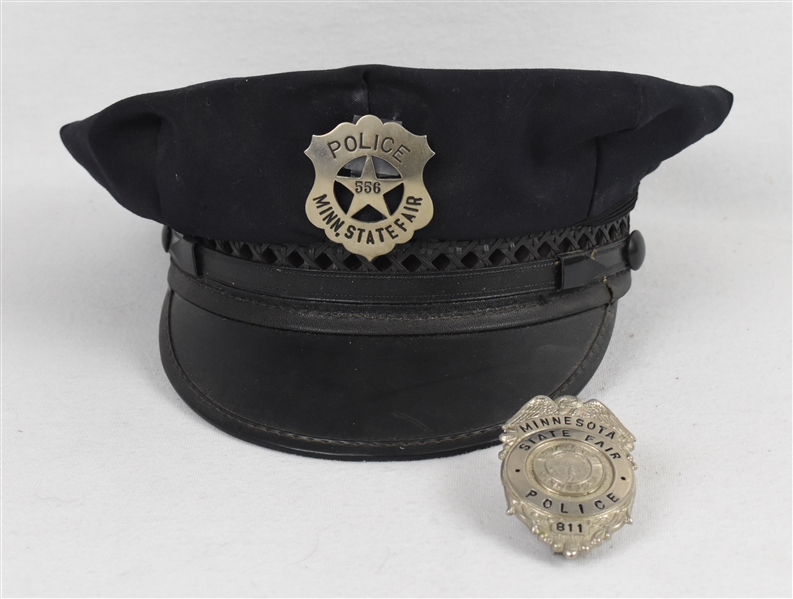 Vintage 1960s State Fair Badge & Hat