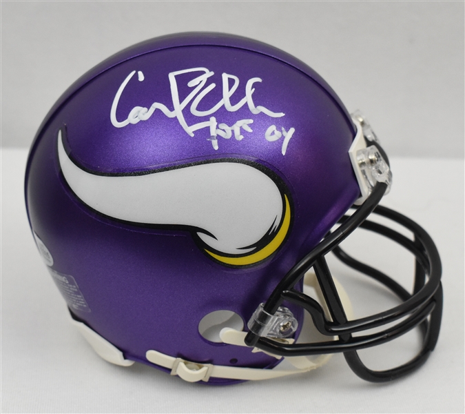 Carl Eller Autographed Minnesota Vikings Mini Helmet