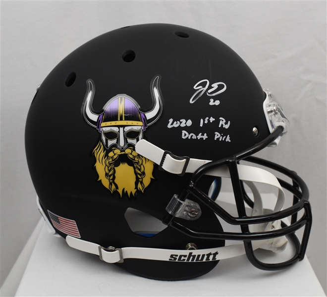 Jeff Gladney Autographed Minnesota Vikings Full Size Replica Helmet