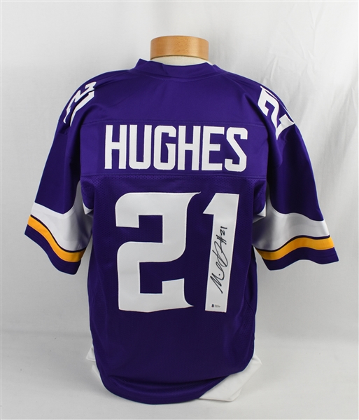 Mike Hughes Autographed Minnesota Vikings Jersey