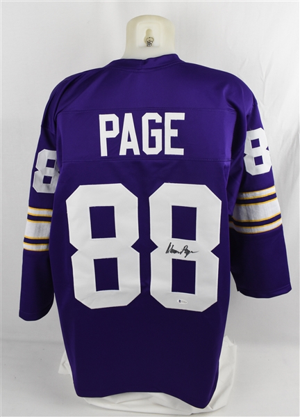 Alan Page Autographed Minnesota Vikings Jersey