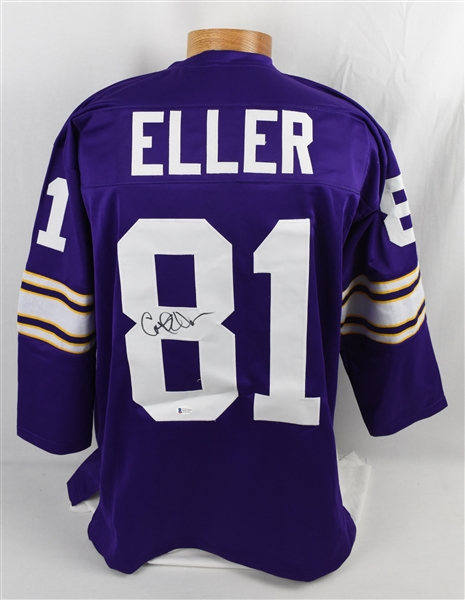 Carl Eller Autographed Minnesota Vikings Jersey