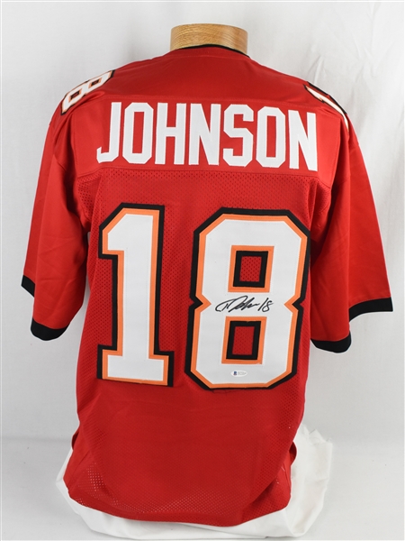 Tyler Johnson Autographed Tampa Bay Buccaneers Jersey