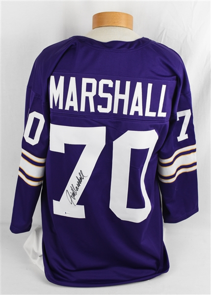 Jim Marshall Autographed Minnesota Vikings Jersey