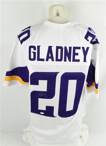 Jeff Gladney Autographed Minnesota Vikings Road Jersey