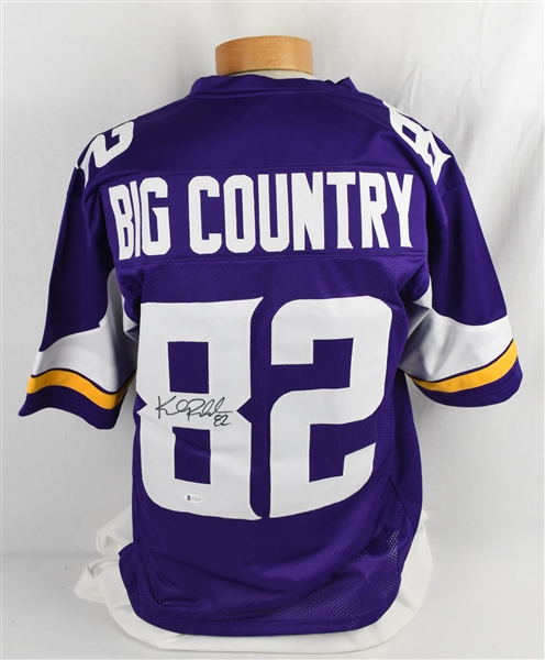 Kyle Rudolph Autographed Minnesota Vikings "Big Country" Jersey